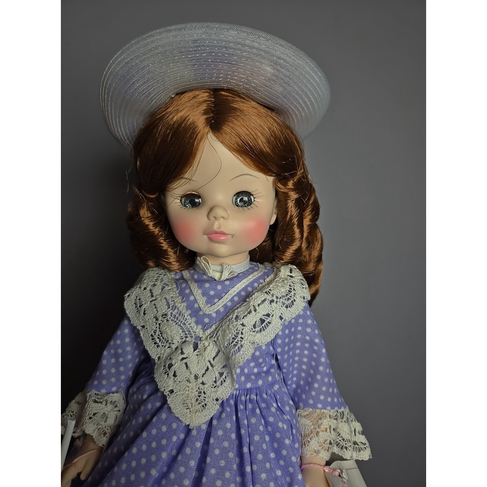Madame Alexander Sargent 1576 Vintage 1980 Doll Collectible‎ 14" Purple Dress - Picture 2 of 13